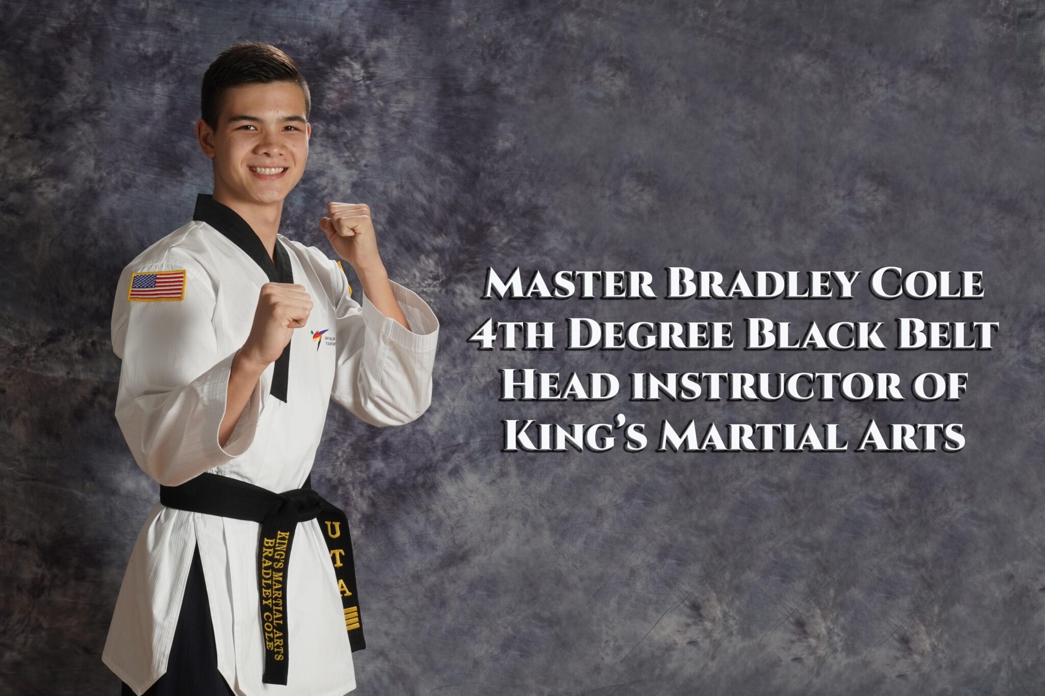 King's Martial Arts Academy Master Bradley Cole